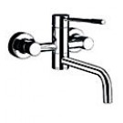 Wall mounted mixer