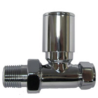 Straight Radiator Valves